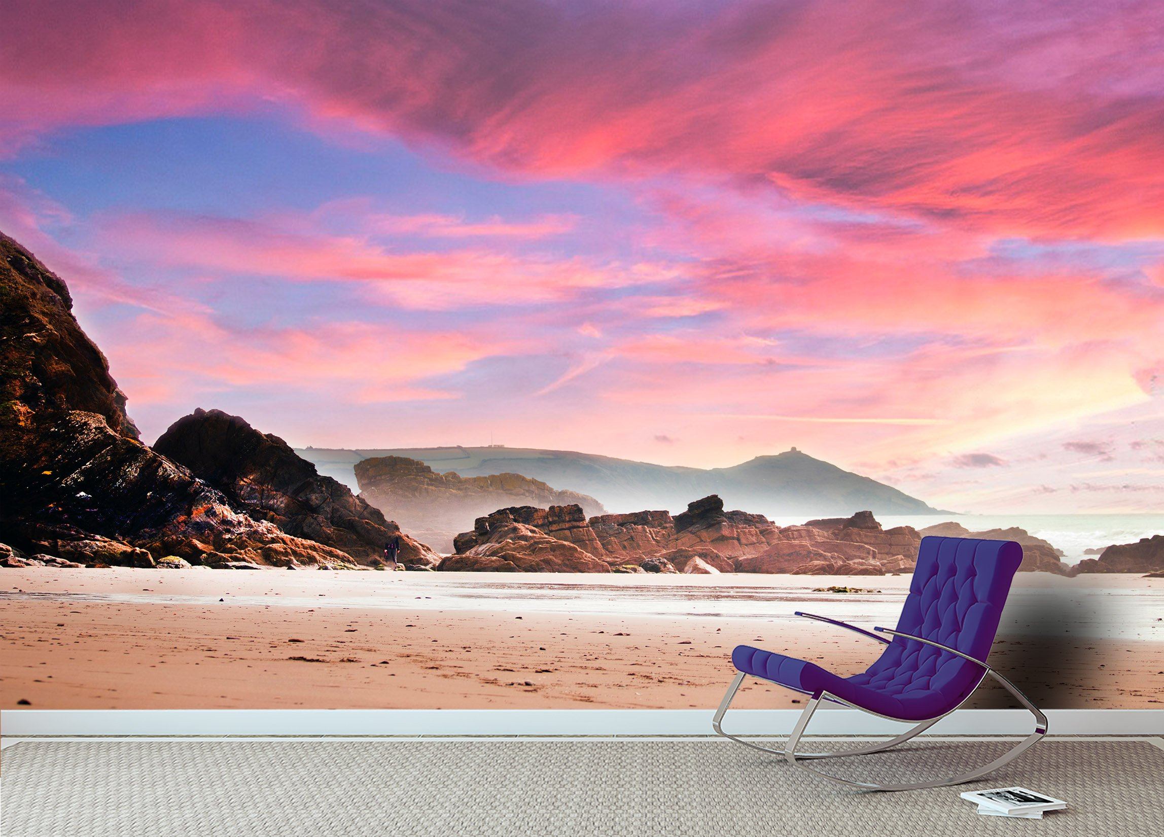 3D Beach Rock 671 Wallpaper AJ Wallpaper