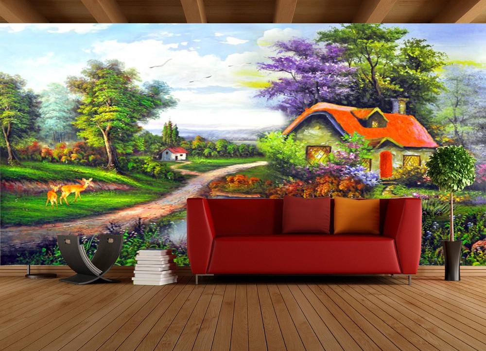 Beautiful Village 3 Wallpaper AJ Wallpaper