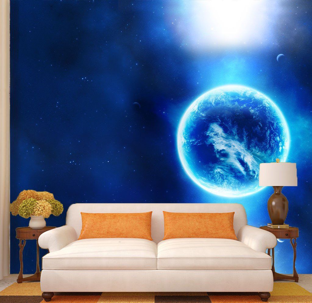 Blue Earth 2 Wallpaper AJ Wallpaper