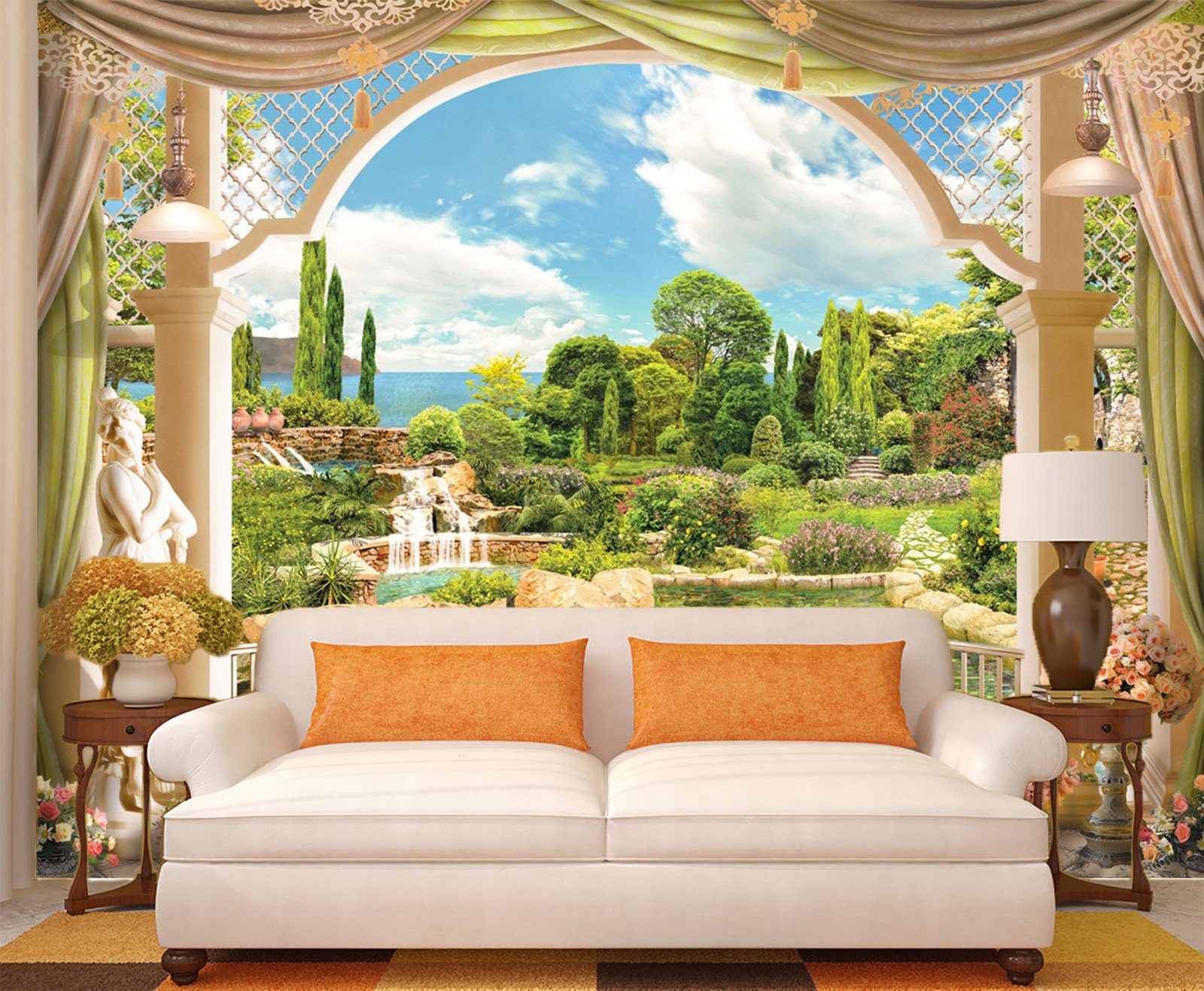 3D Wild Green Plants 132 Wallpaper AJ Wallpaper