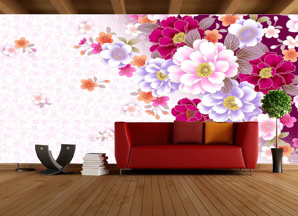 Colorful Flowers 2 Wallpaper AJ Wallpaper