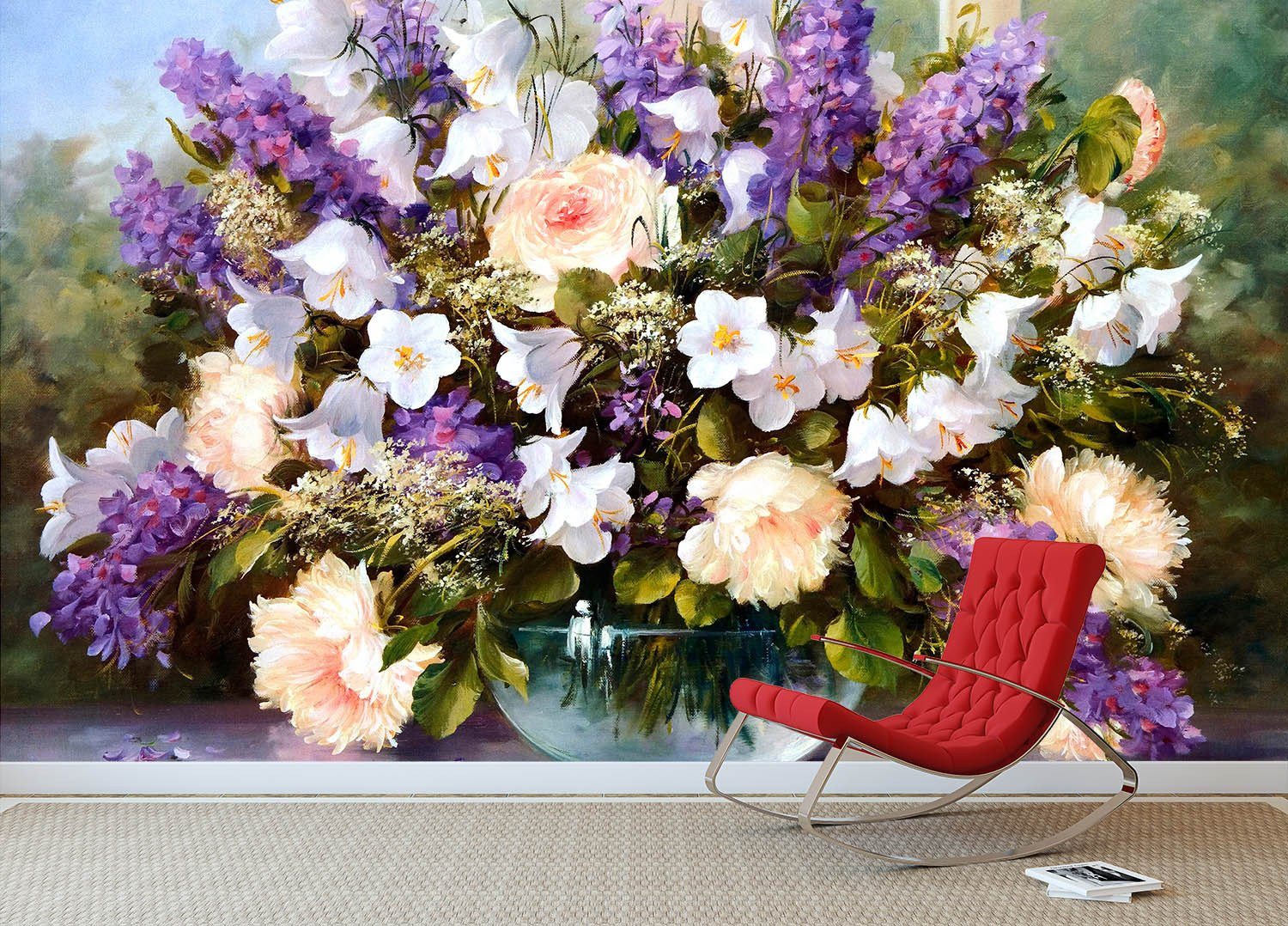 Window Vase Wallpaper AJ Wallpaper