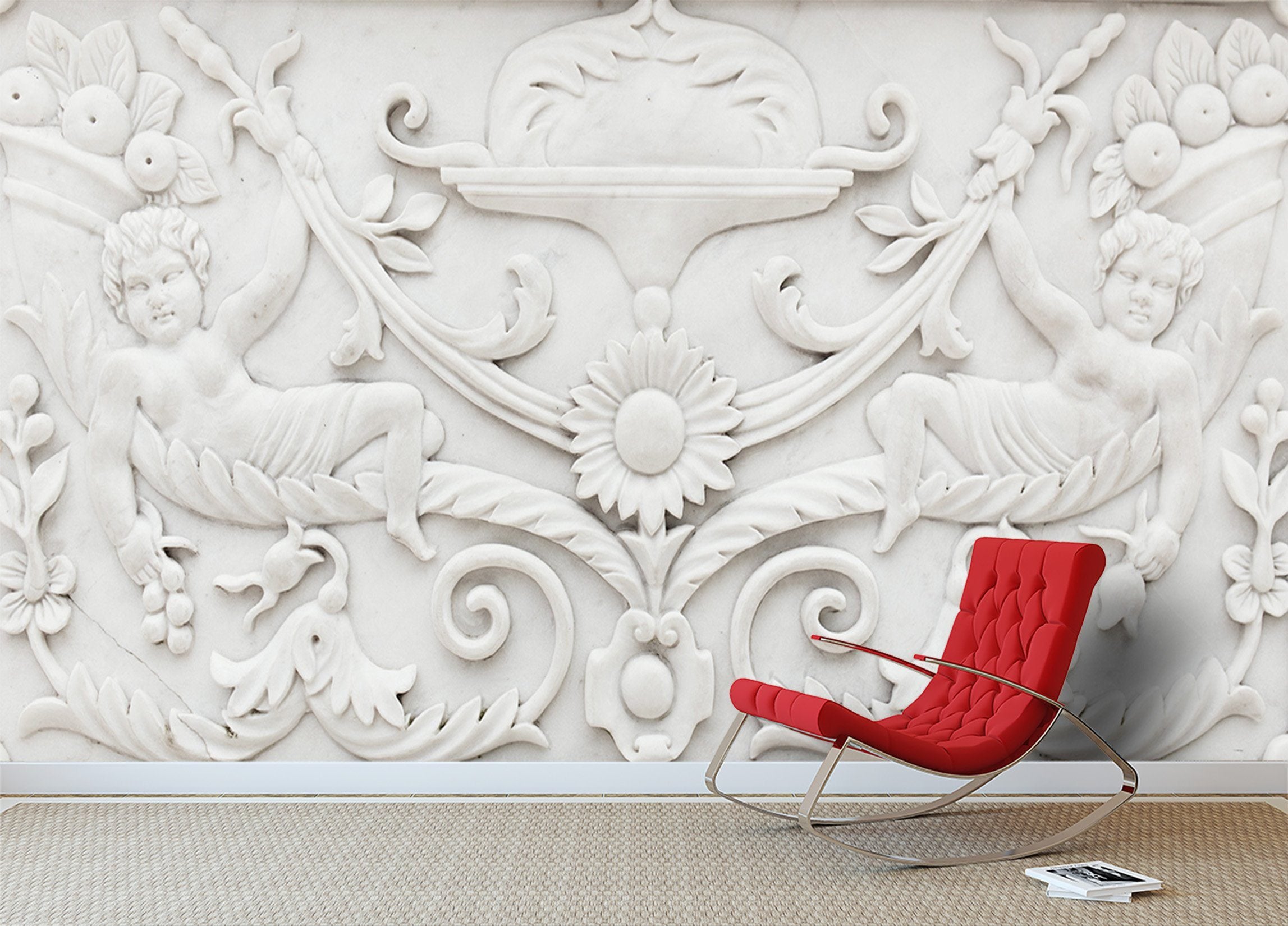 3D Flower Pattern Child 154 Wallpaper AJ Wallpaper