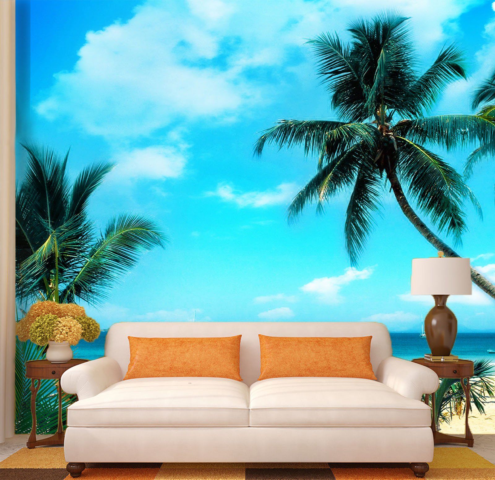 Bright Beach Wallpaper AJ Wallpaper