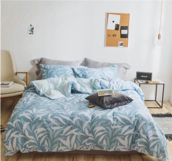 3D Leaf Pattern 30230 Bed Pillowcases Quilt