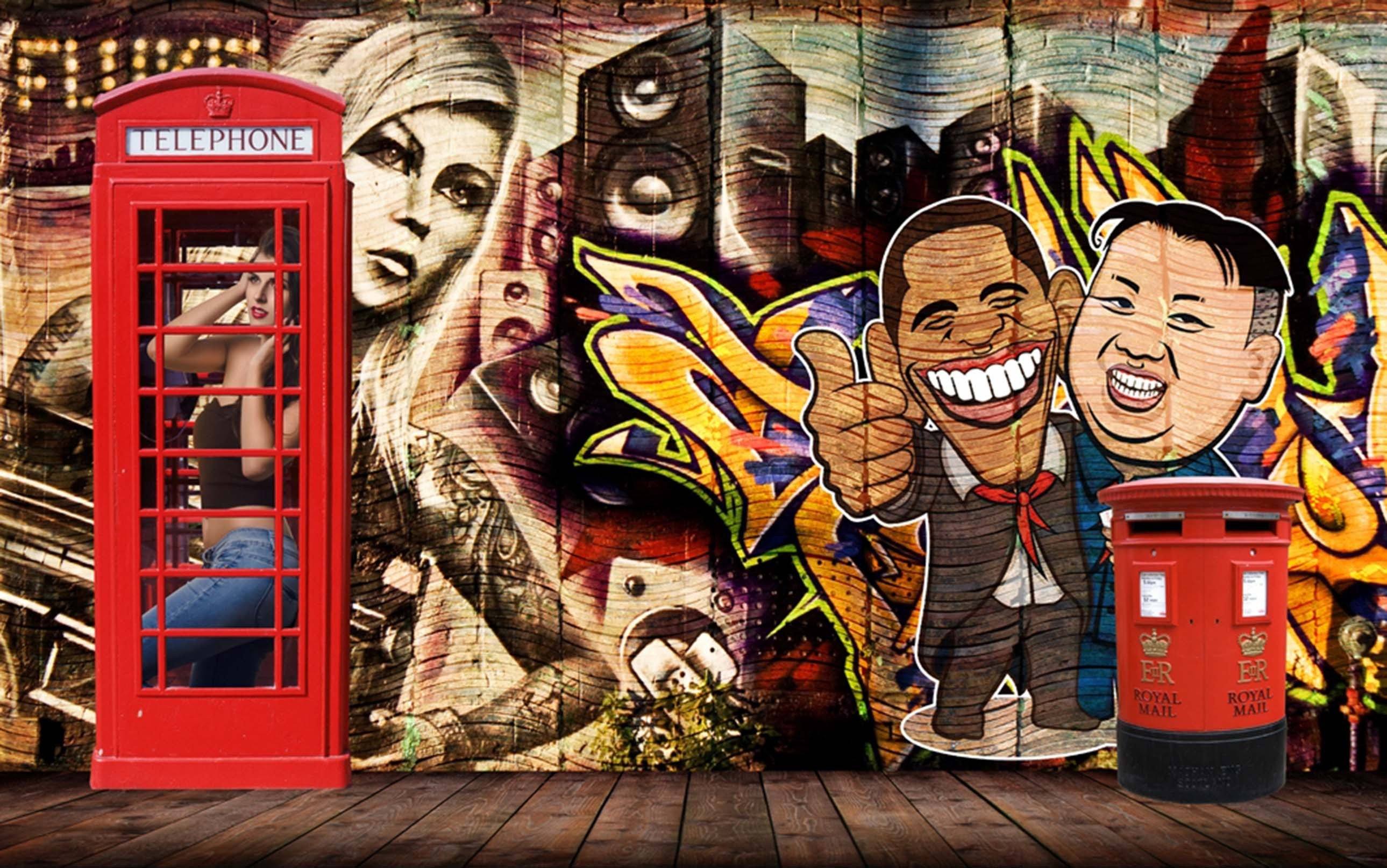 3D Fancy Graffiti 474 Garage Door Mural Wallpaper AJ Wallpaper