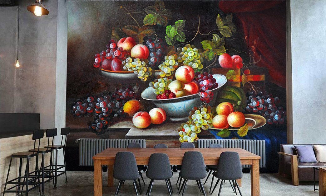 Table Fresh Fruits Wallpaper AJ Wallpaper