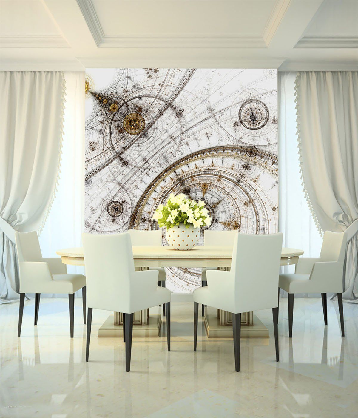 Abstract Design Drawing Wallpaper AJ Wallpaper