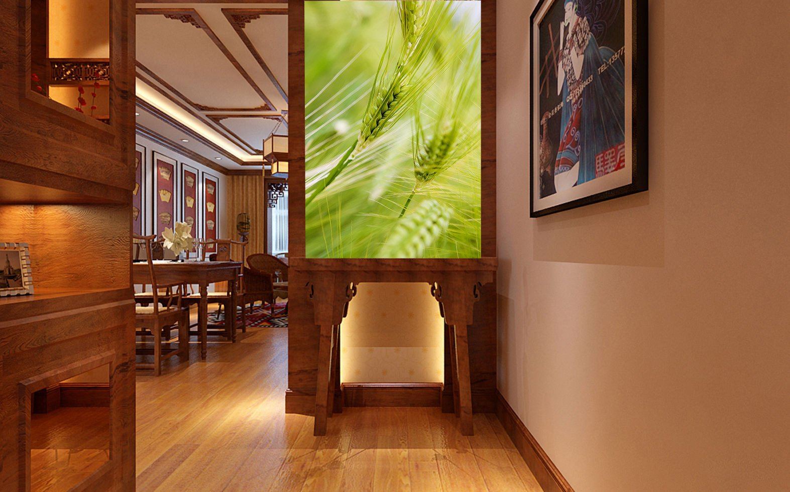 Green Wheat 2 Wallpaper AJ Wallpaper