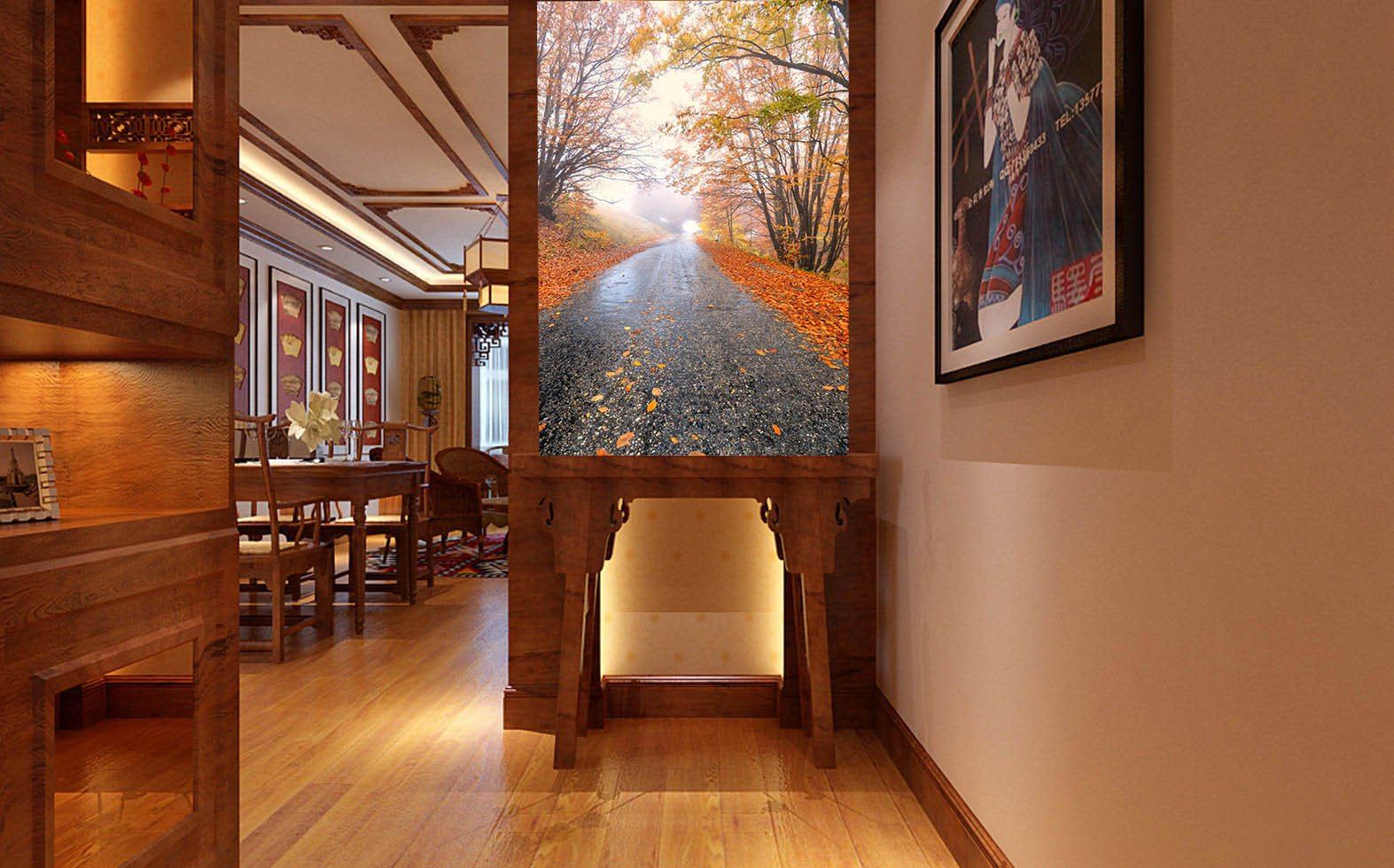 Rained Road Wallpaper AJ Wallpaper