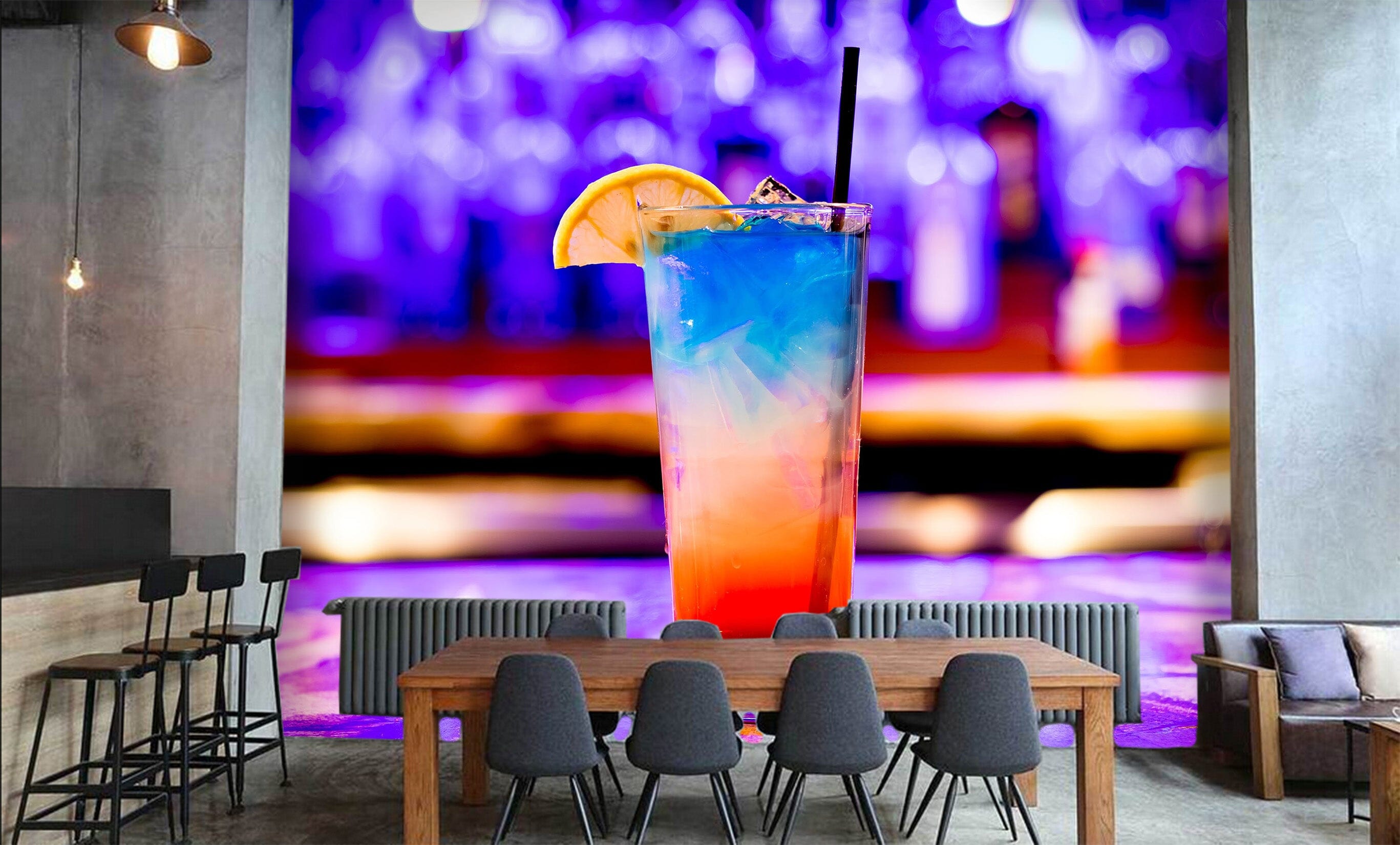 3D Delicious Cocktail 1437 Wall Murals Wallpaper AJ Wallpaper 2