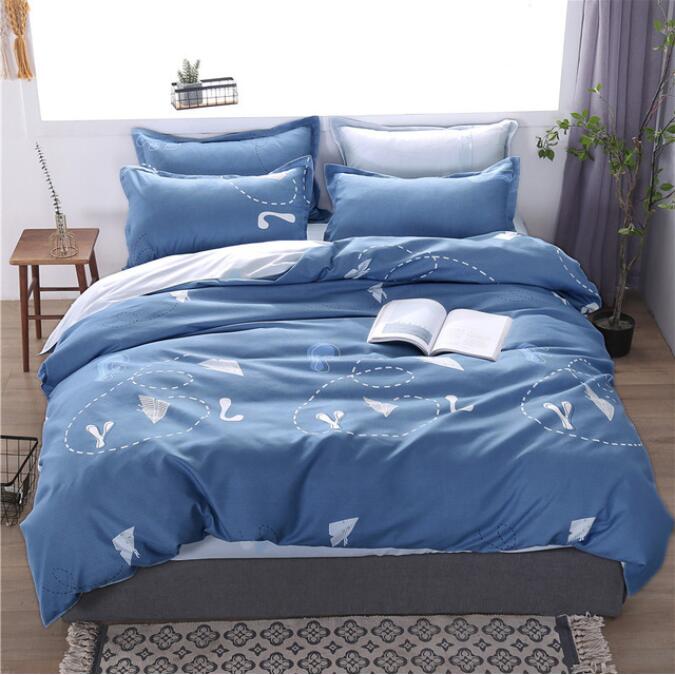 3D Paper Airplane 13088 Bed Pillowcases Quilt