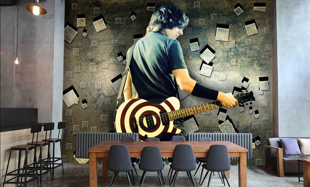 3D Band Boy 037 Wallpaper AJ Wallpaper