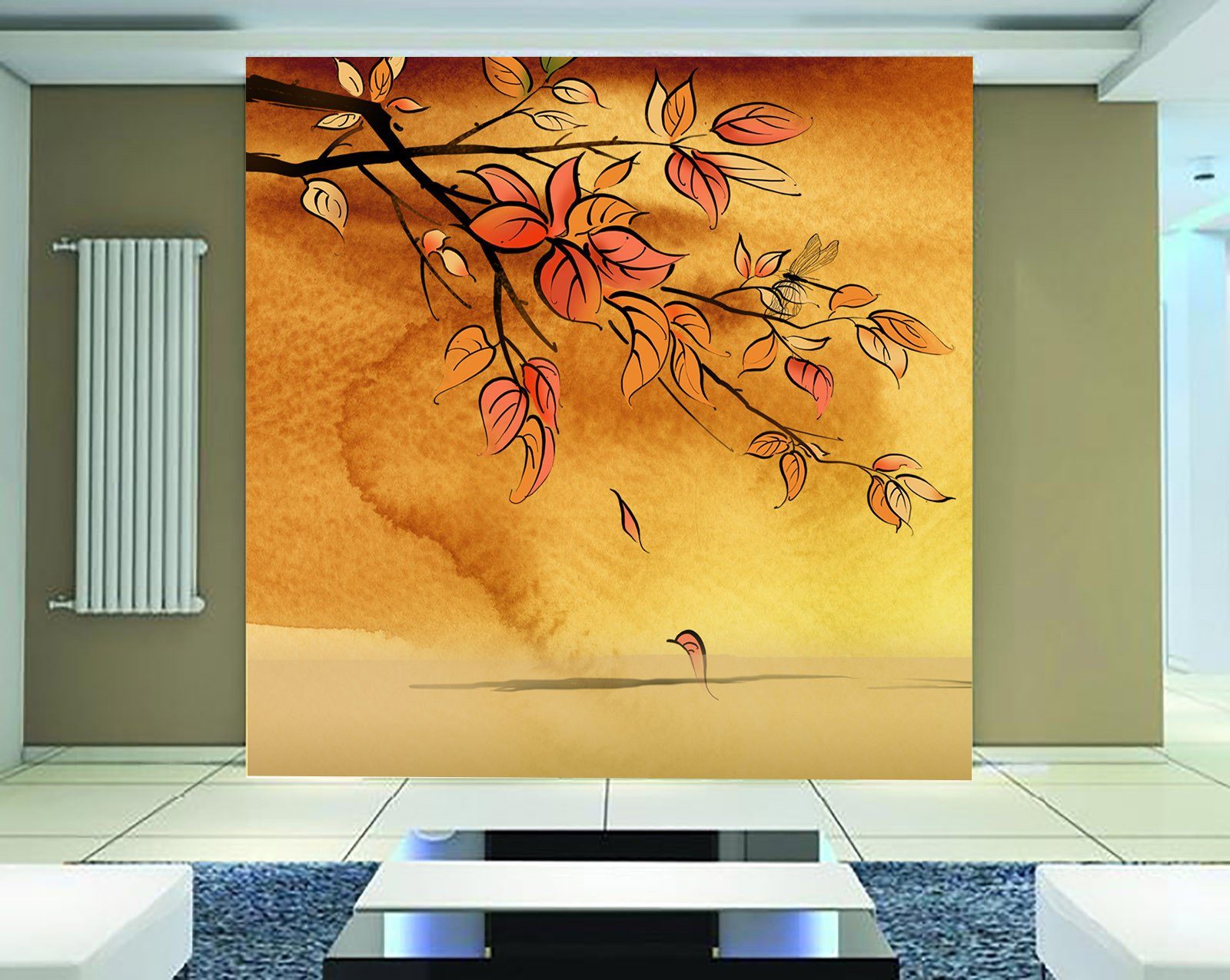 Dragonfly On Branch Wallpaper AJ Wallpaper