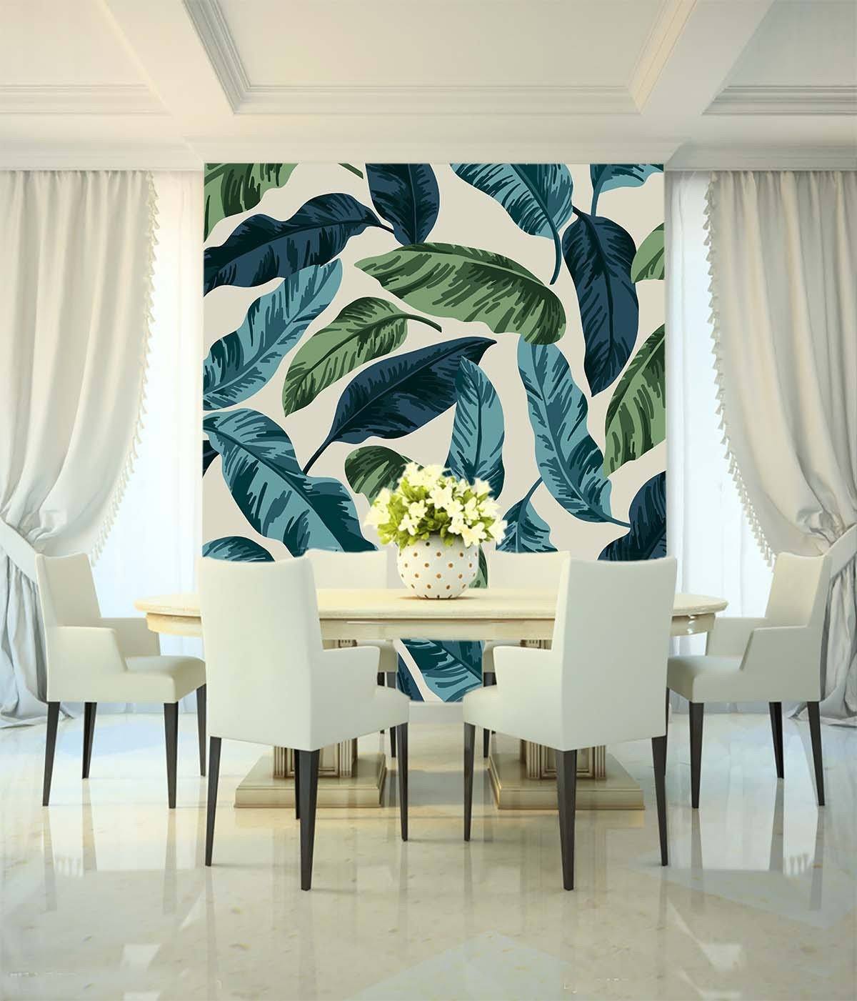 Leaves Wallpaper AJ Wallpaper