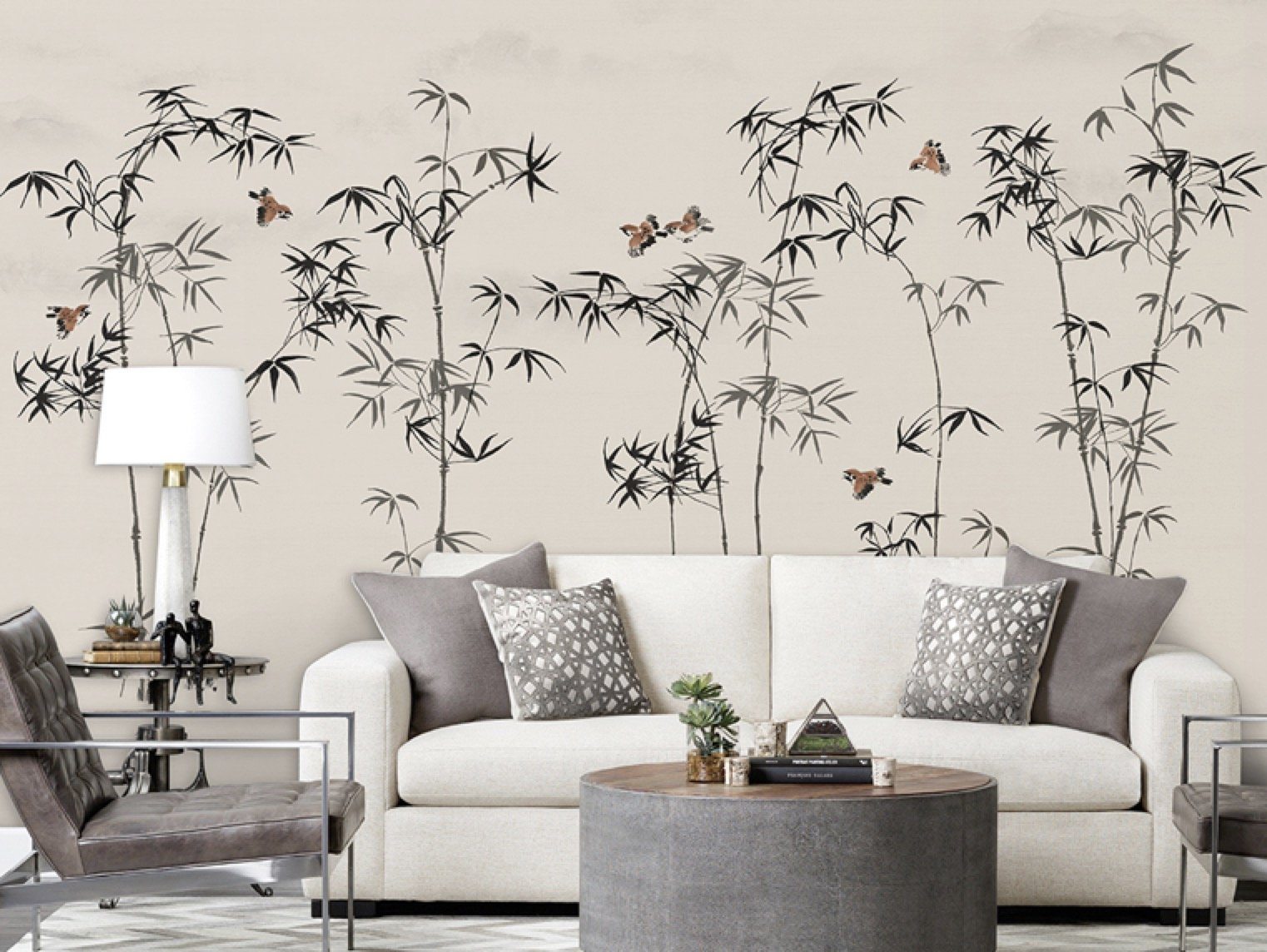 bamboo butterfly 2769 Wallpaper AJ Wallpaper