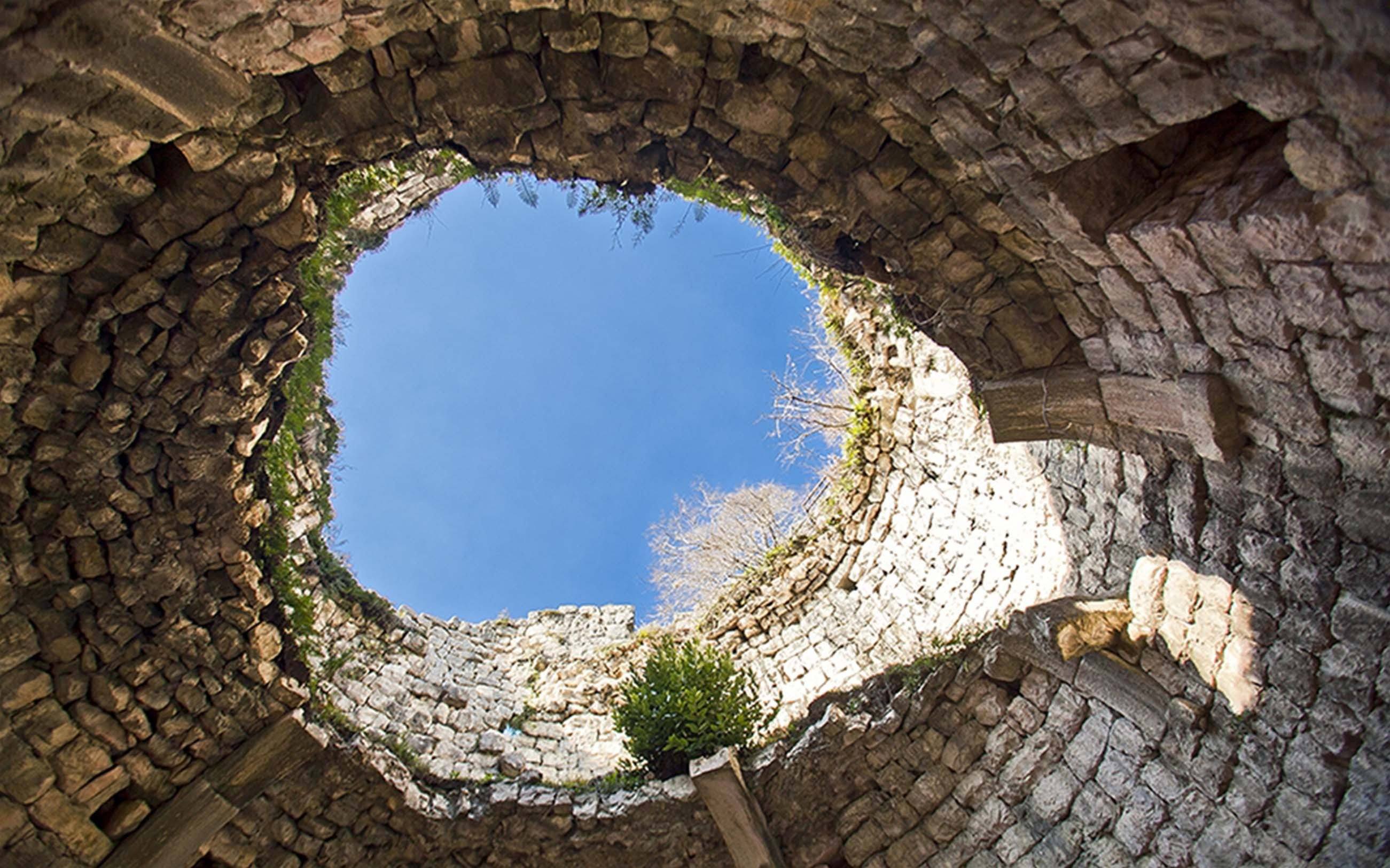 3D Cave Blue Sky 469 Garage Door Mural Wallpaper AJ Wallpaper