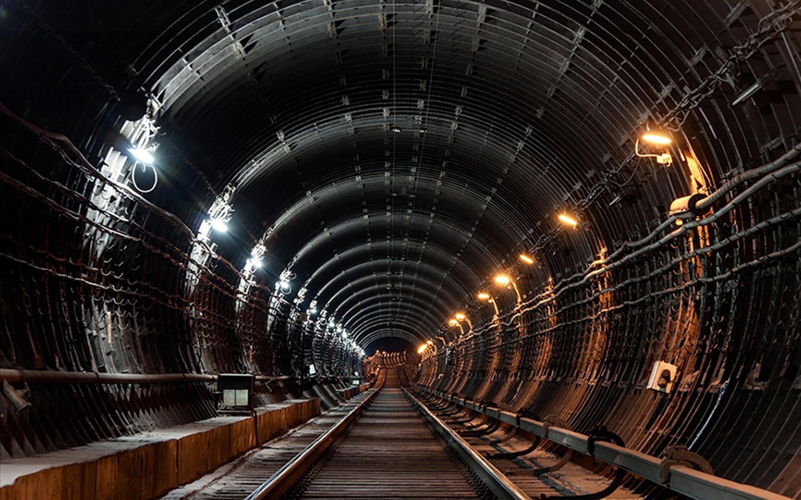 3D Tunnel Railway 476 Garage Door Mural Wallpaper AJ Wallpaper