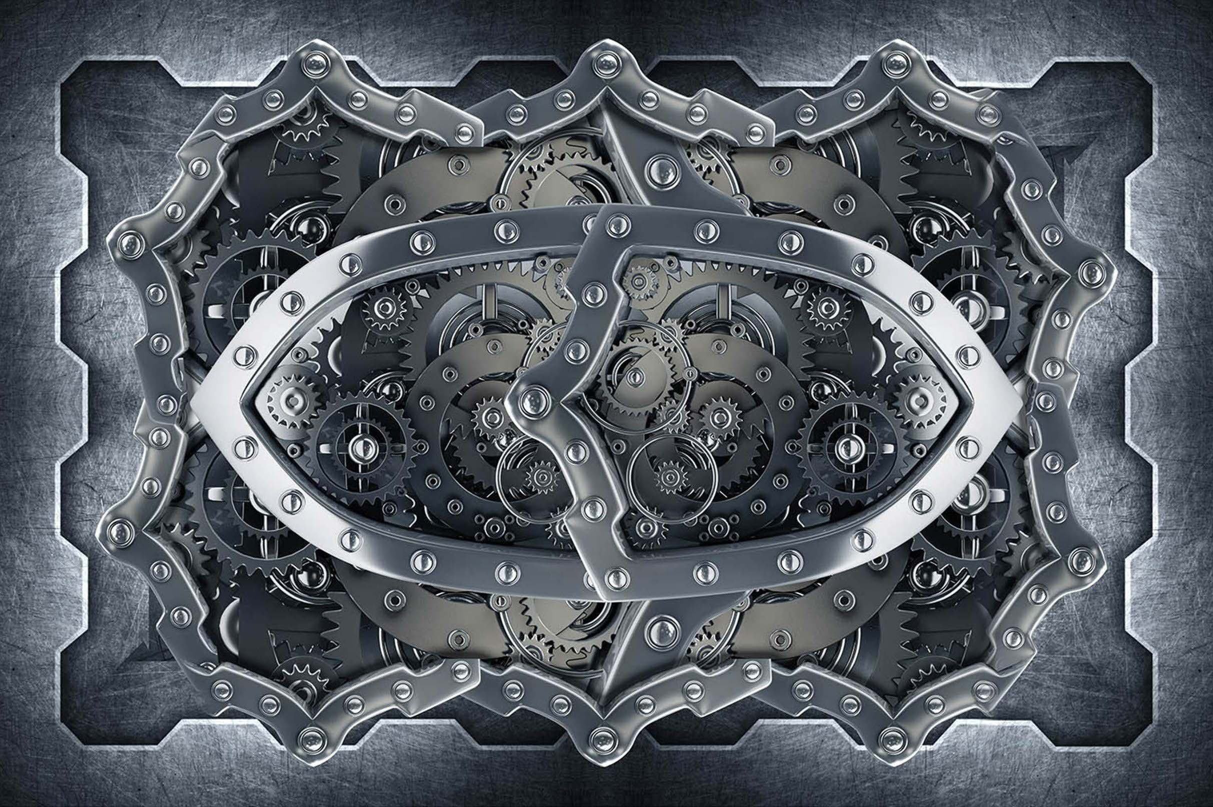 3D Metal Gears 133 Kitchen Mat Floor Mural Wallpaper AJ Wallpaper