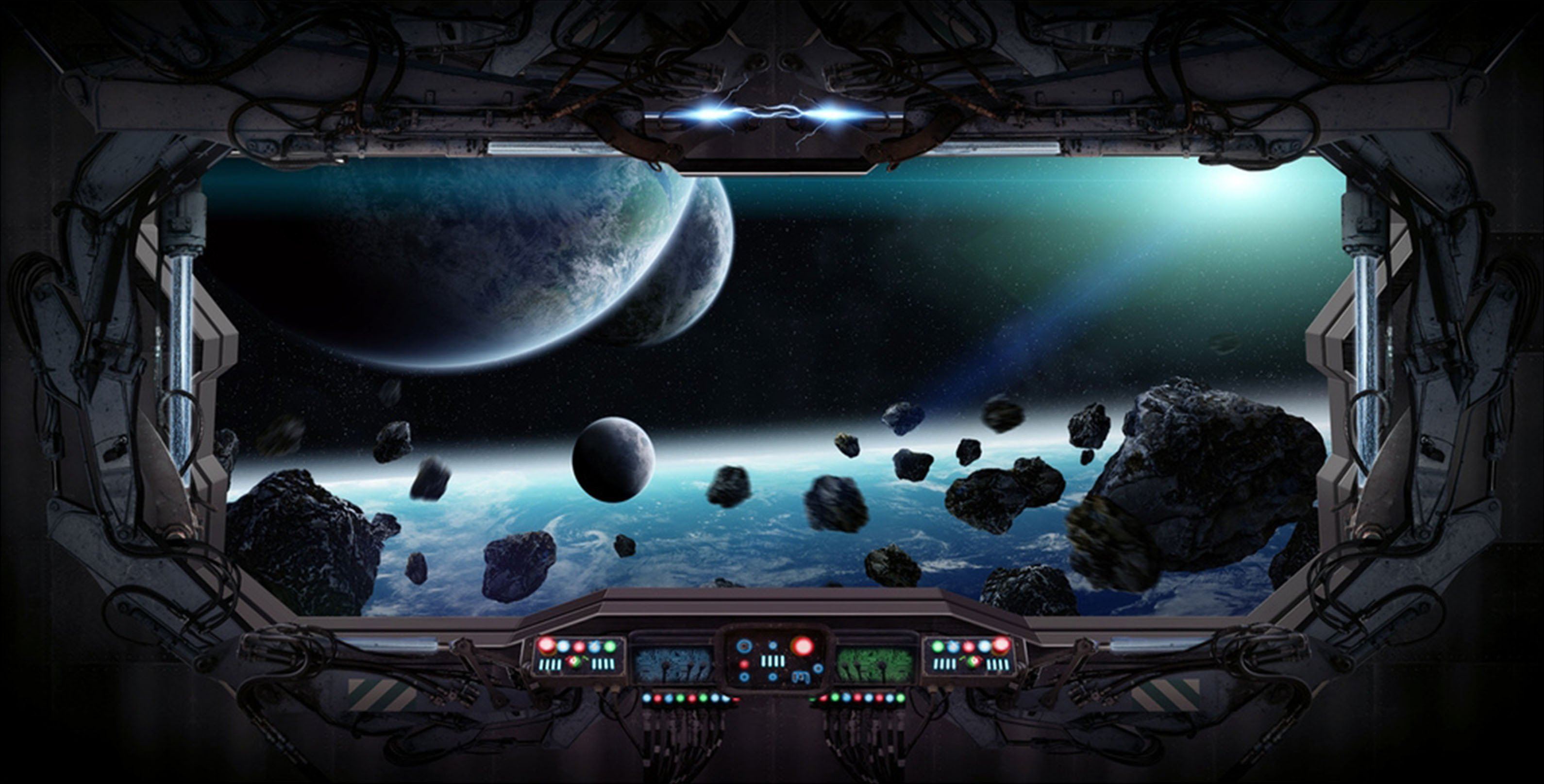3D Space Scenery 375 Garage Door Mural Wallpaper AJ Wallpaper