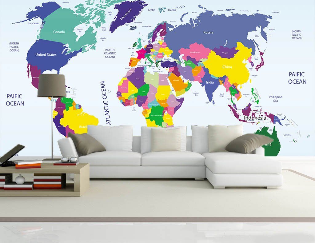 3D World Map 182 Wallpaper AJ Wallpaper