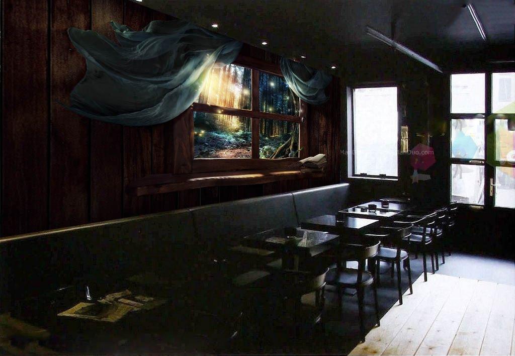 Wooden Window Wallpaper AJ Wallpaper