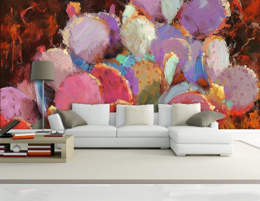 Abstract Oil Paint Wallpaper AJ Wallpaper