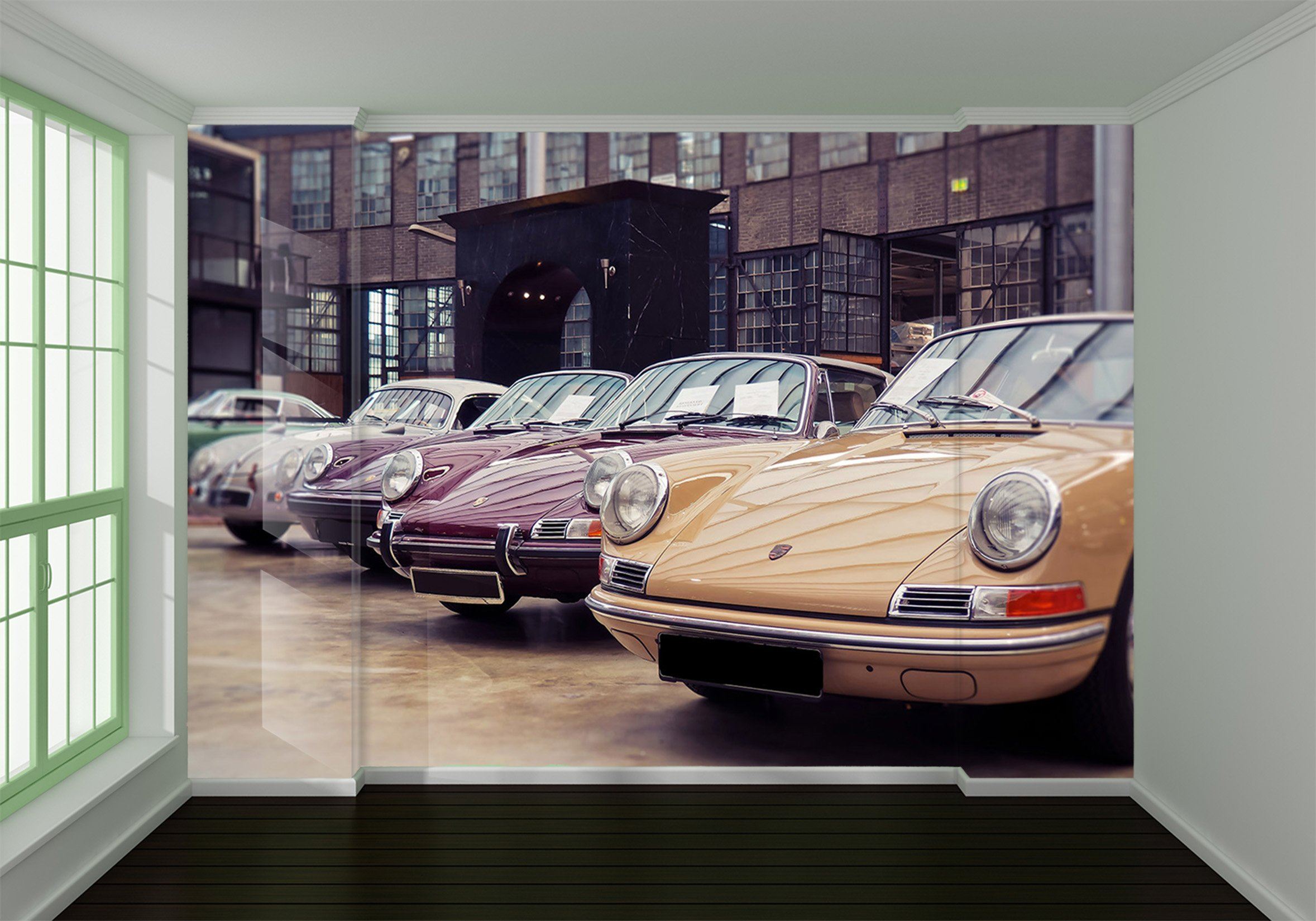 3D Atuo Shop 908 Vehicle Wall Murals Wallpaper AJ Wallpaper 2