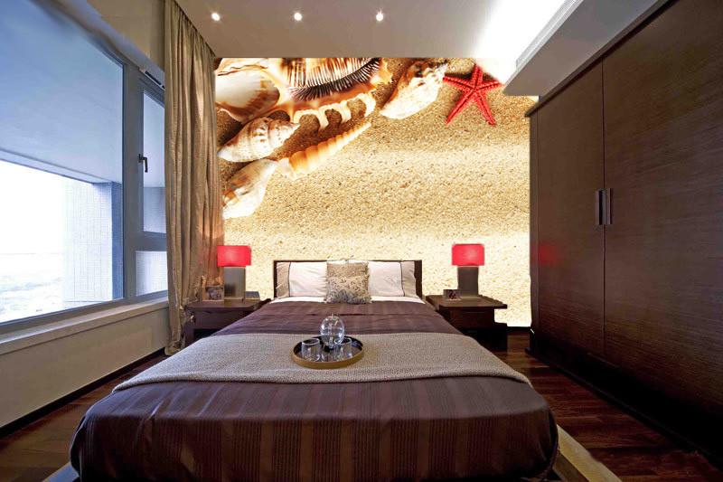 Conch Starfish Wallpaper AJ Wallpaper