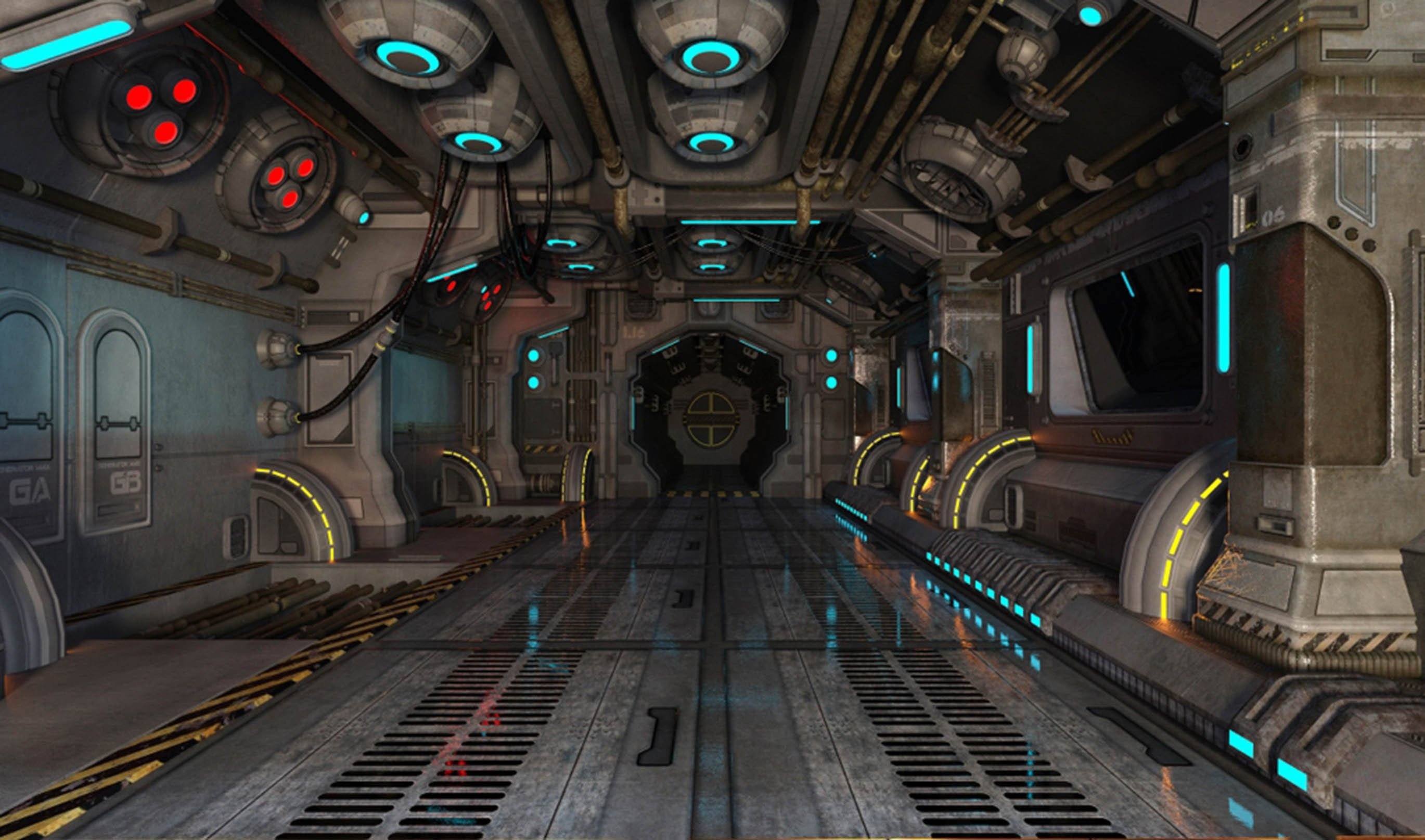 3D Spacecraft 356 Garage Door Mural Wallpaper AJ Wallpaper