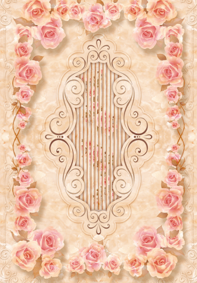 3D Beautiful Flowers Floor Mural Wallpaper AJ Wallpaper 2