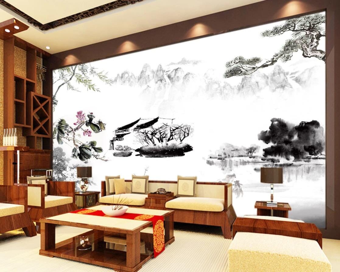 3D Graffiti House WC393 Wall Murals Wallpaper AJ Wallpaper 2
