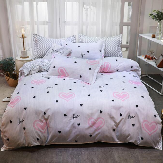 3D Wave Point Love 2186 Bed Pillowcases Quilt