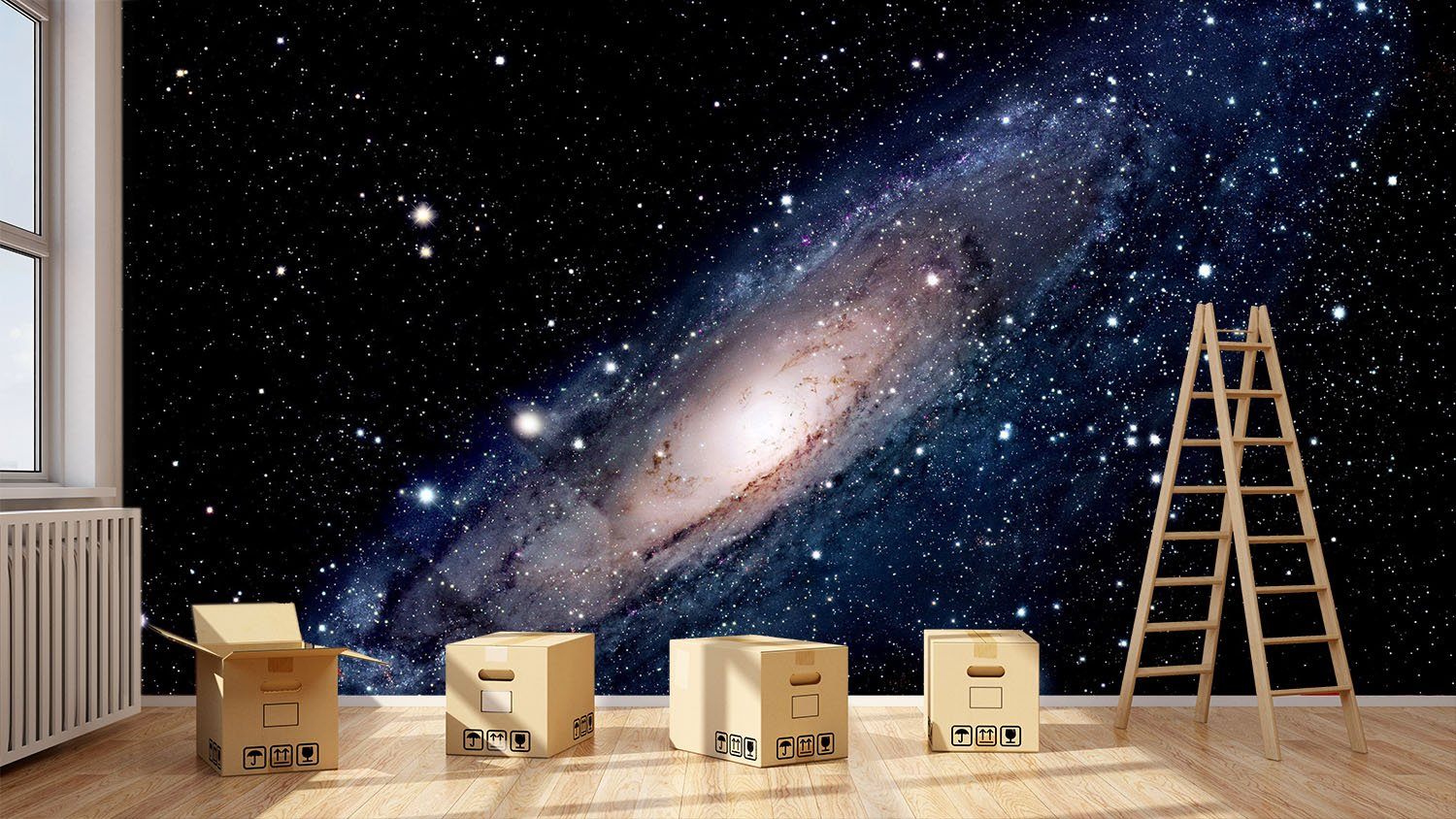 3D Interstellar Stars 033 Wallpaper AJ Wallpaper