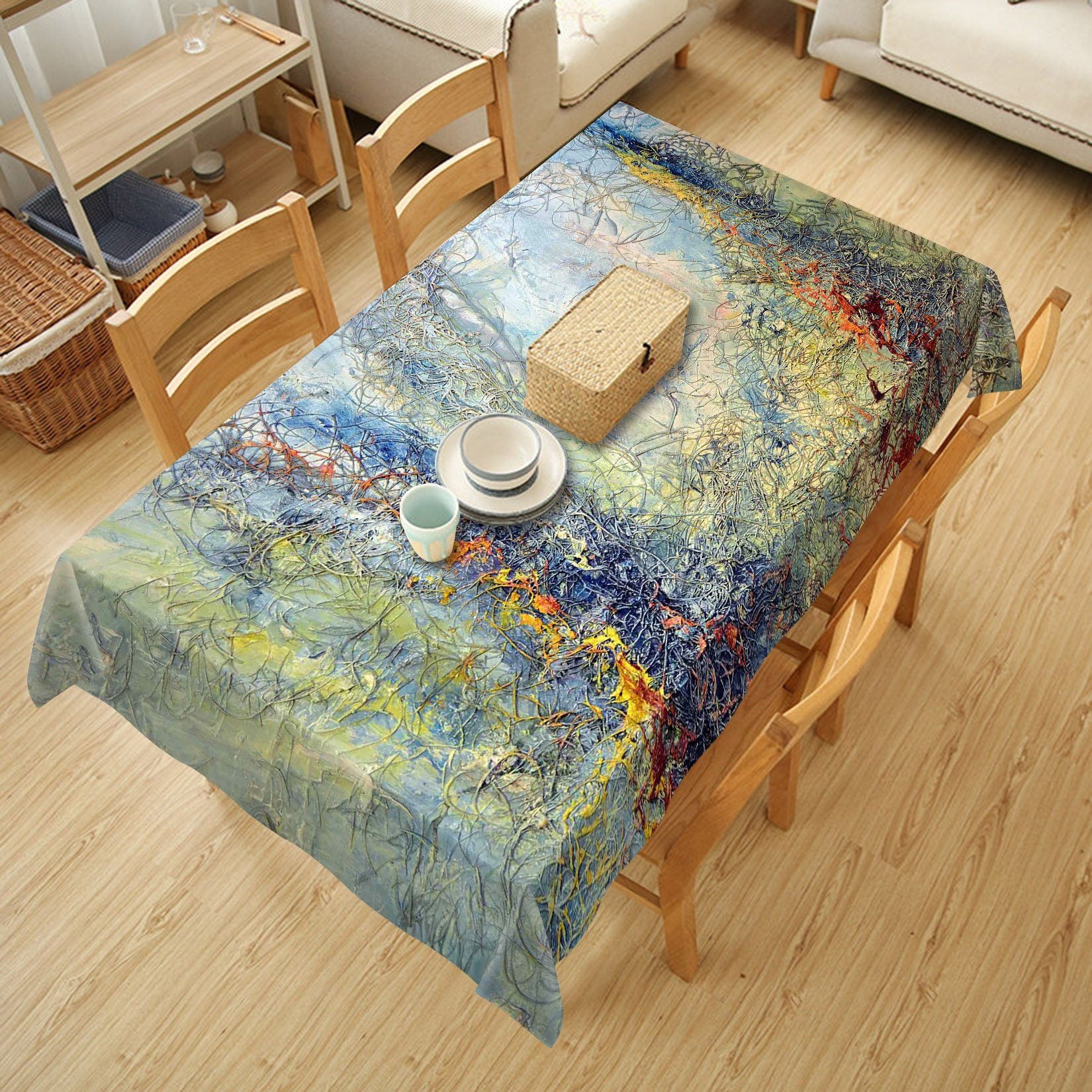 3D Art Work 182 Tablecloths Wallpaper AJ Wallpaper