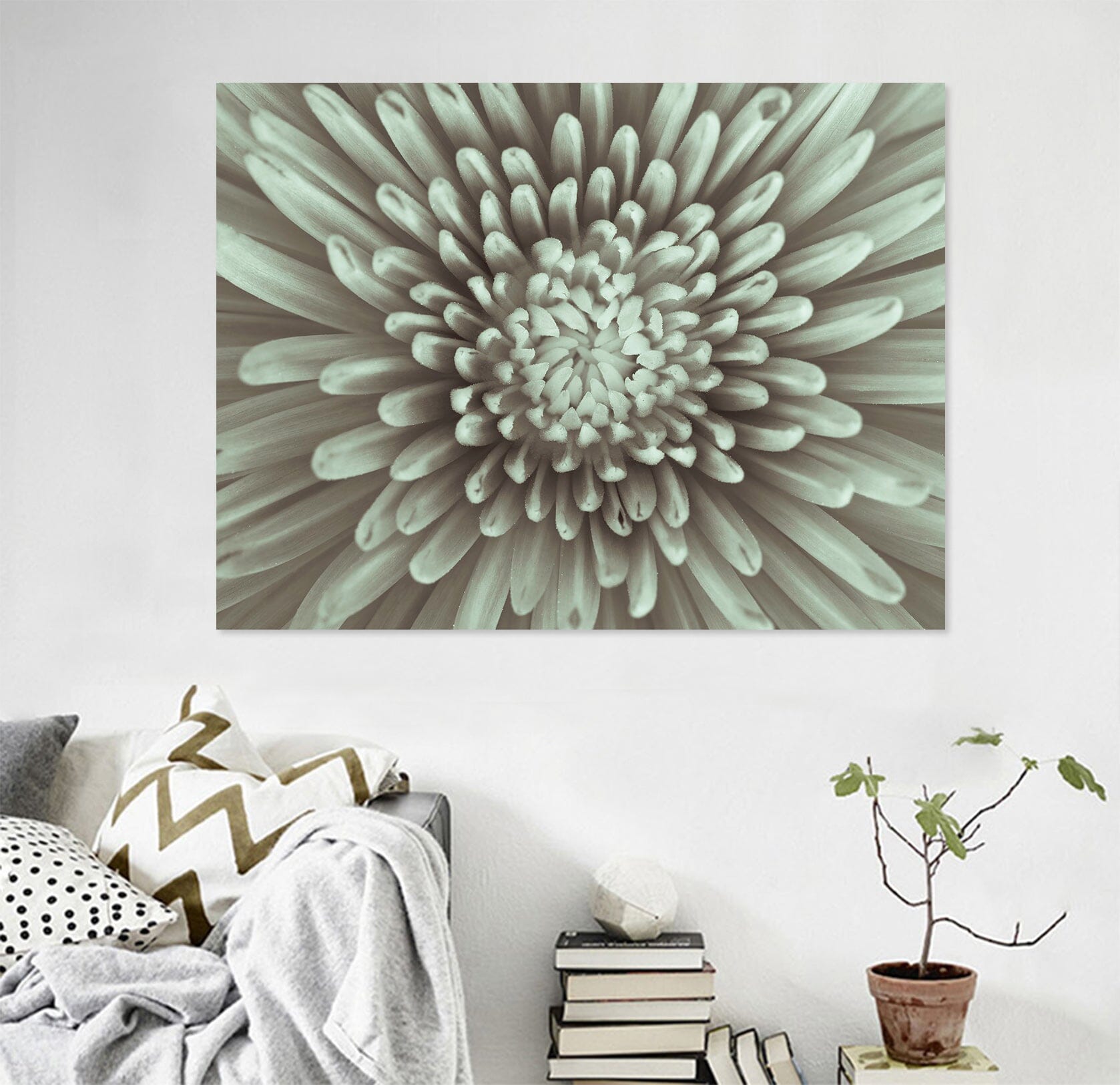 3D Chrysanthemum 013 Assaf Frank Wall Sticker Wallpaper AJ Wallpaper 2
