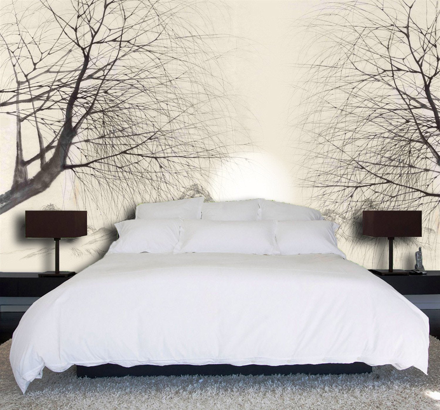 3D Snow Tree View 892 Wallpaper AJ Wallpaper