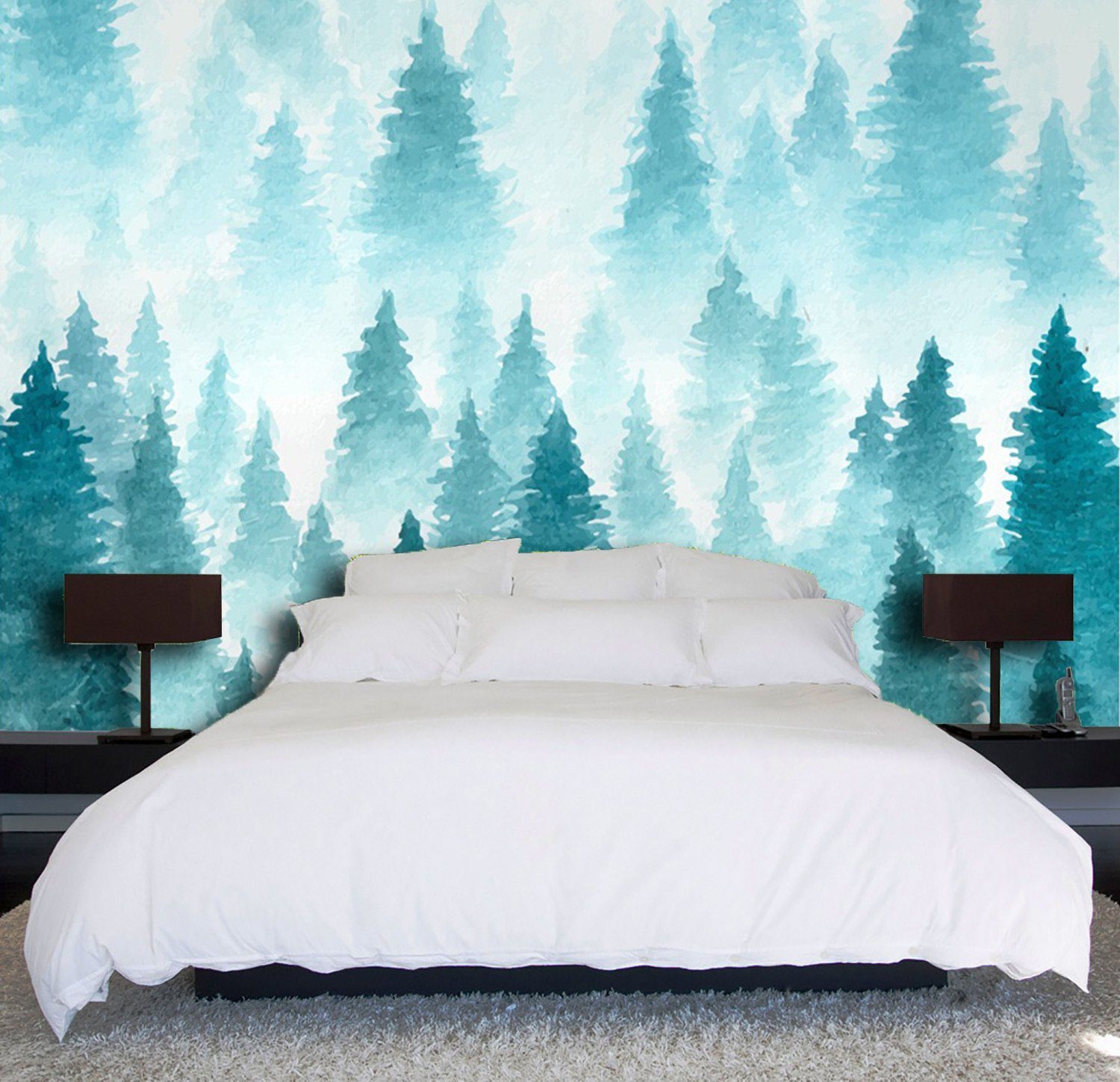3D Pine Forest 833 Wallpaper AJ Wallpaper