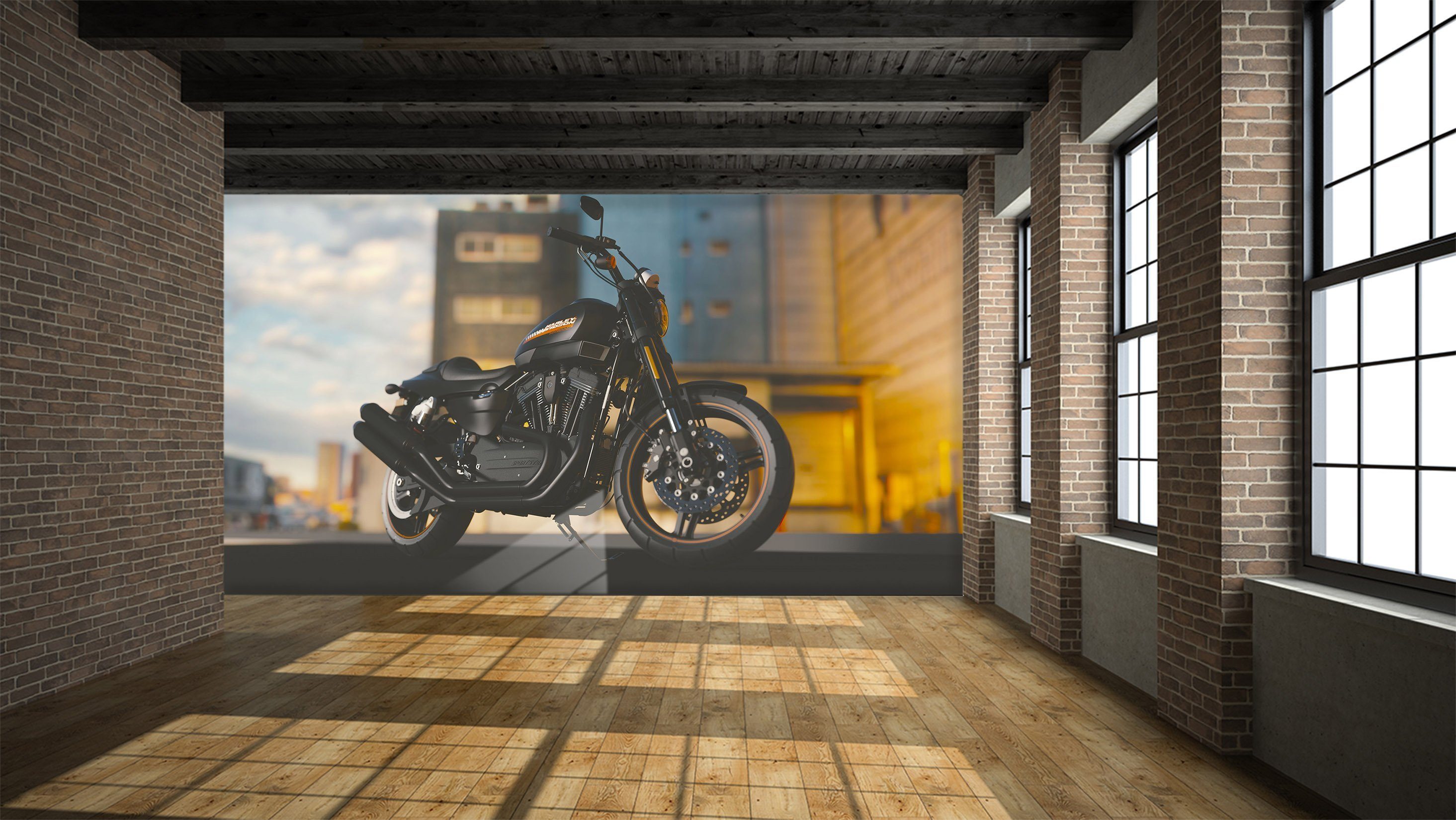 3D Bike 924 Vehicle Wall Murals Wallpaper AJ Wallpaper 2