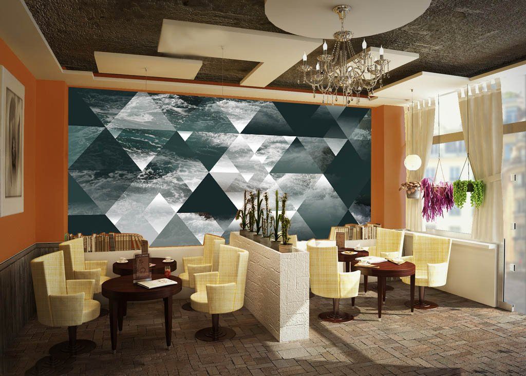 Triangles Wallpaper AJ Wallpaper