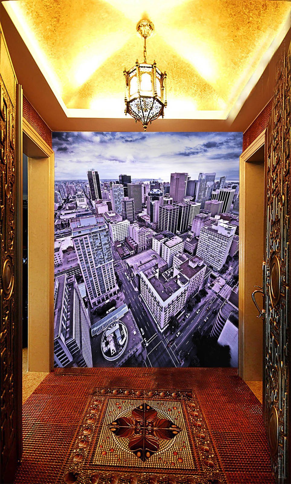 City Buildings Wallpaper AJ Wallpapers