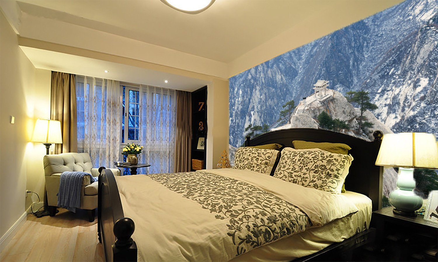 Hilltop Pavilion Wallpaper AJ Wallpaper