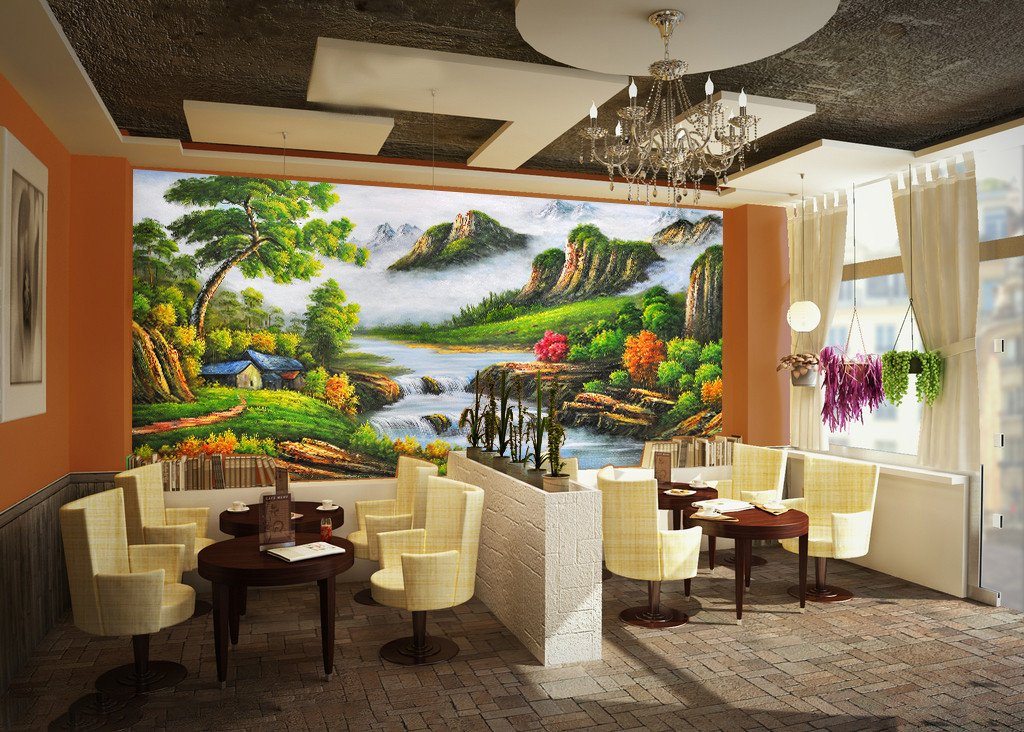 Colorful Landscape Wallpaper AJ Wallpaper