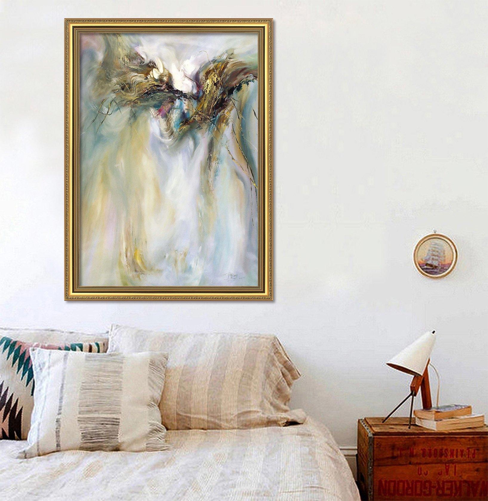 3D Bright Color 106 Fake Framed Print Painting Wallpaper AJ Creativity Home