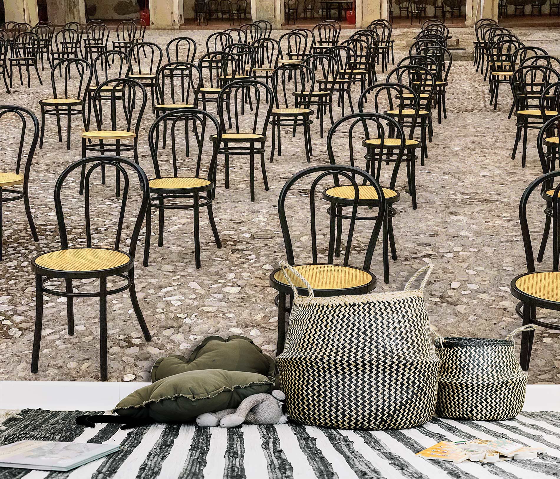 3D Chairs 10877 Alius Herb Wall Mural Wall Murals