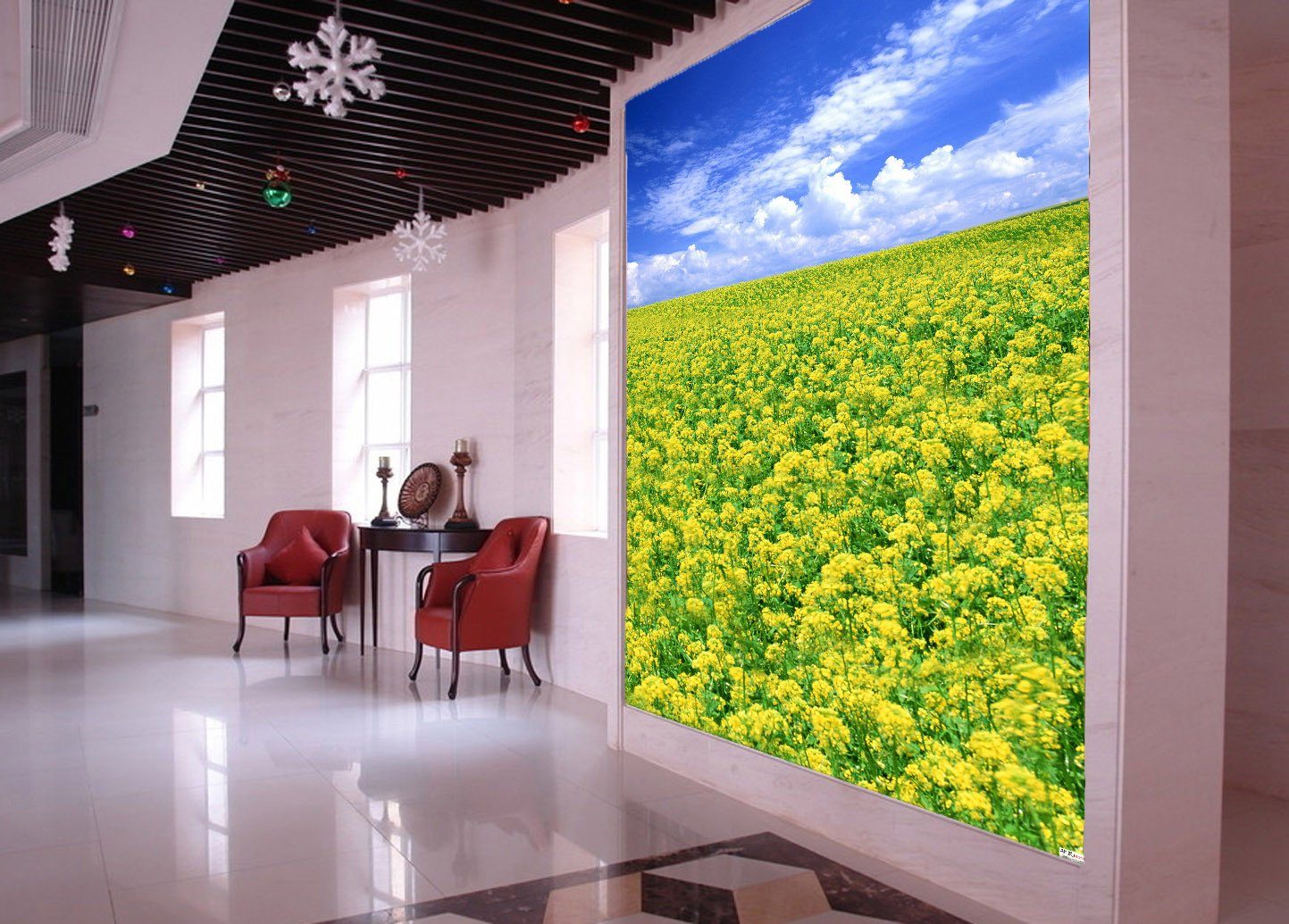 Boundless Rape Flower Fields 1 Wallpaper AJ Wallpaper