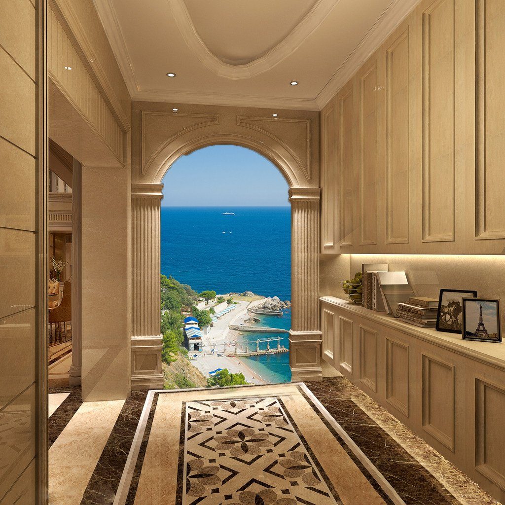 Seaside Village Wallpaper AJ Wallpaper