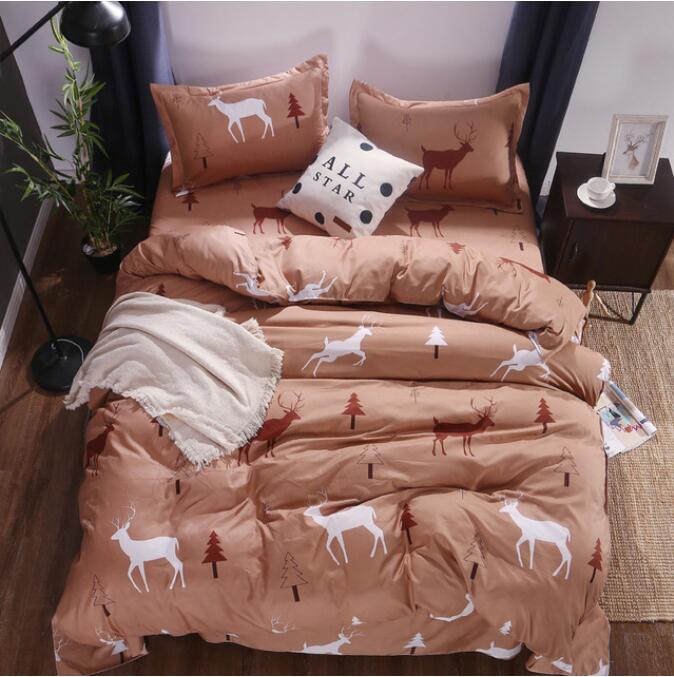 3D Brown Deer 12192 Bed Pillowcases Quilt