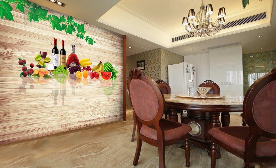 3D Red Wine Table 46 Wallpaper AJ Wallpapers