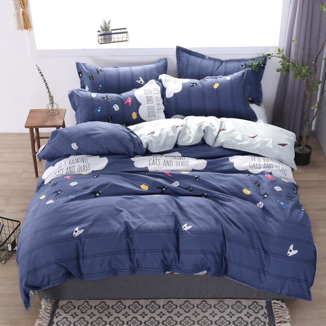 3D Dark Gray Clouds 13085 Bed Pillowcases Quilt